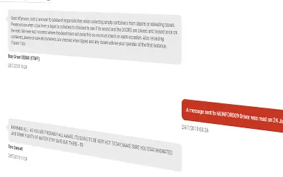 driver-messages Driver Messaging