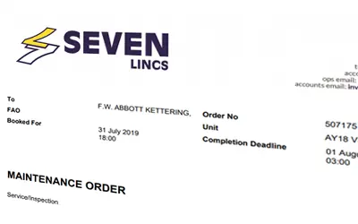 maintenance-orders Maintenance Order