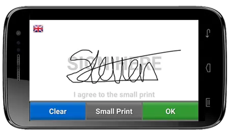 device_signed-new Truckcom - Signature On Screen